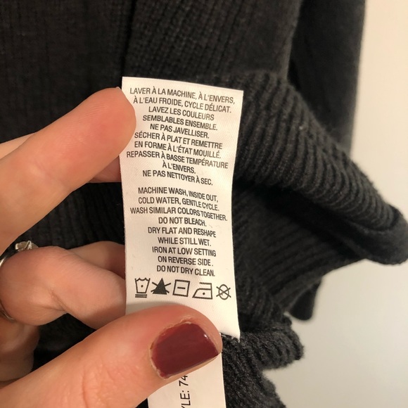 Reitmans charcoal Knit sweater - Picture 7 of 8